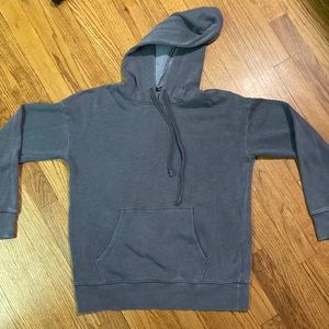 Blue/Gray Plain Sweatshirt American Eagle